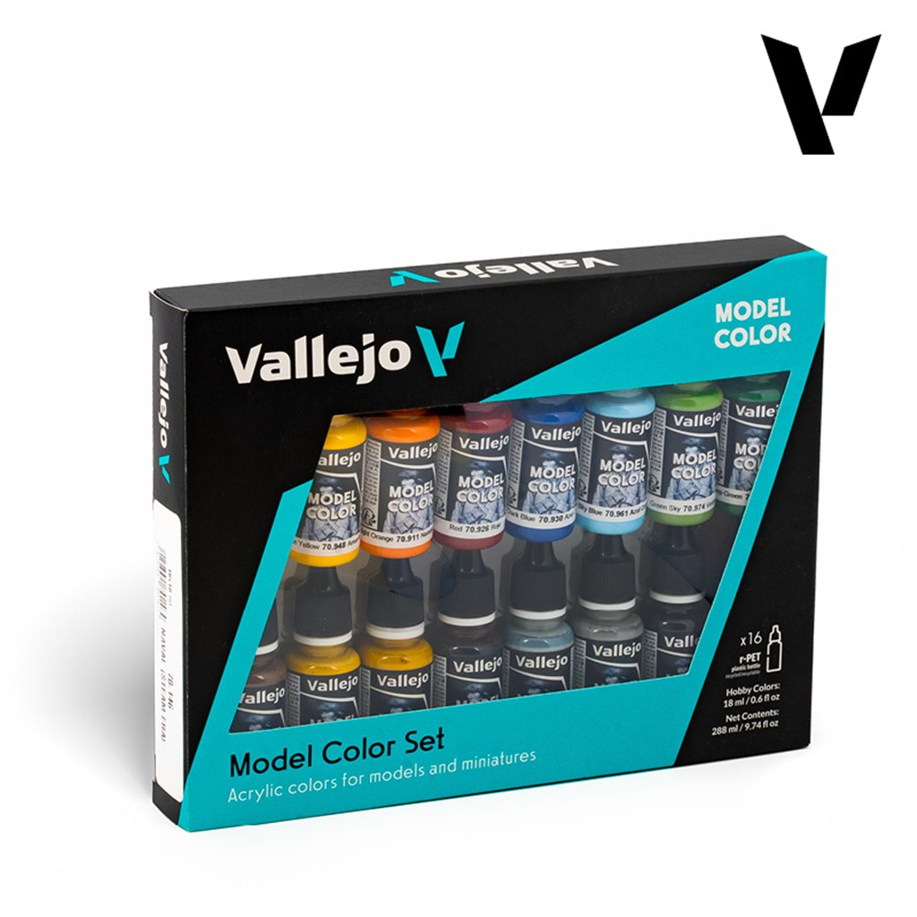 Vallejo: 70146 - Model Color - Naval (Steam Era) (16 x 18 ml)